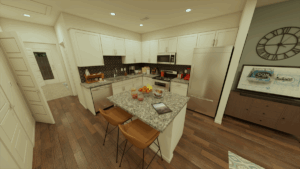11.) Final Interior - Kitchen