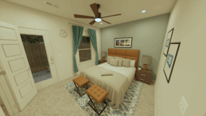13.) Final Interior - Bedroom