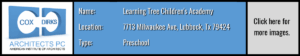 Learning Tree Children's Academy Banner