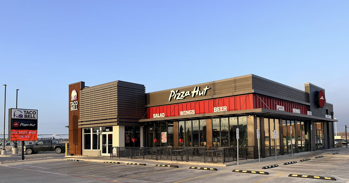 Taco Bell & Pizza Hut - 9832 Slide Rd.